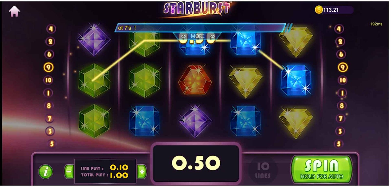 Starburst Slots 2