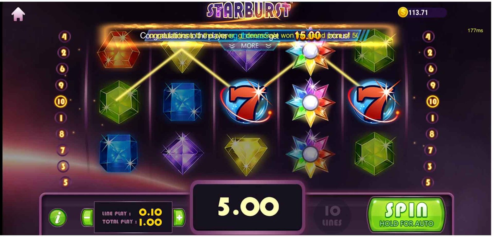 Starburst Slots 6