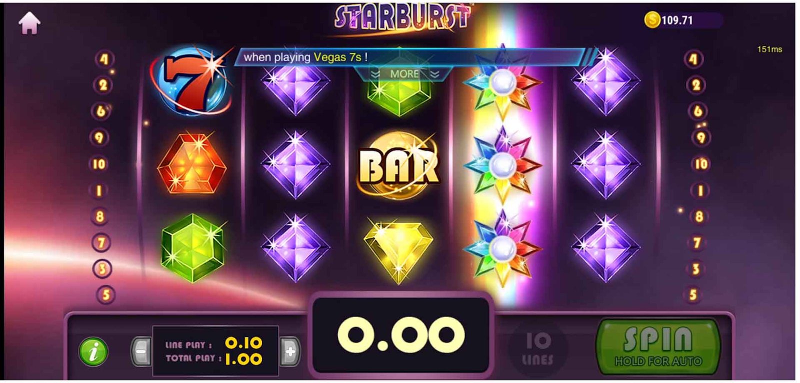 Starburst Slots 4