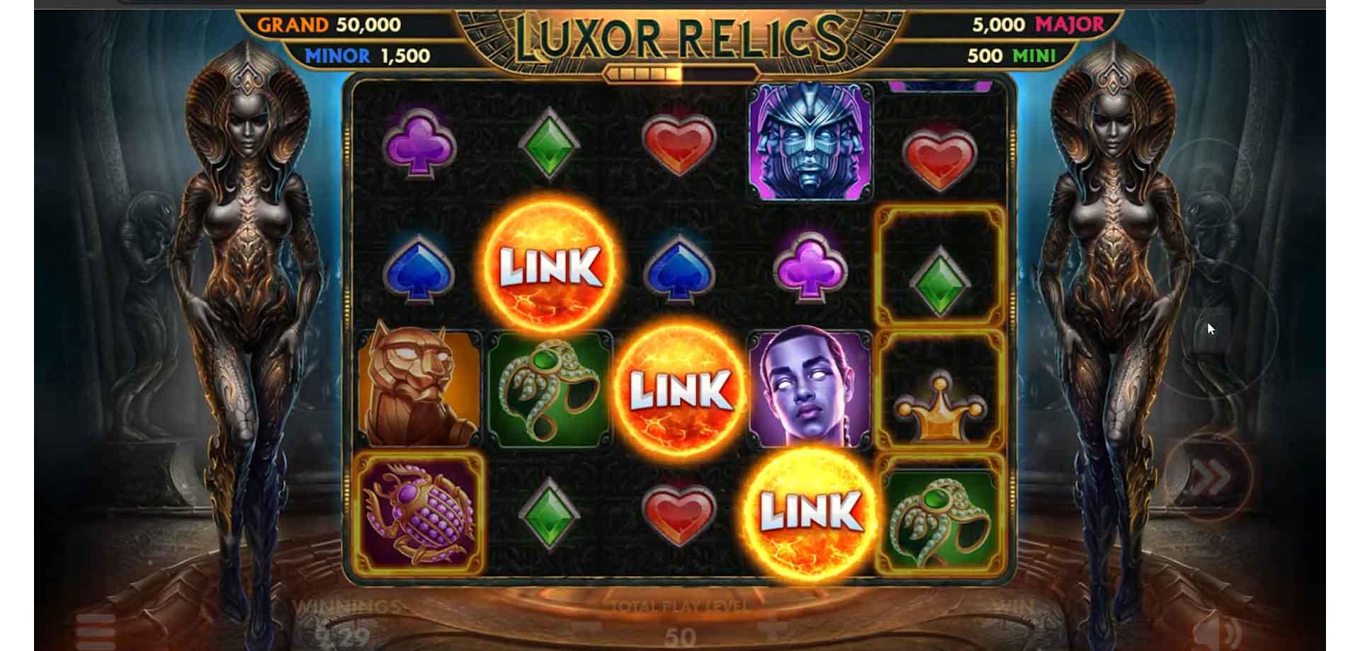 Luxor Relics Hold n Link 3