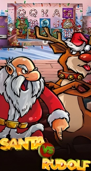 santa vs rudolf